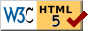 Valid HTML5!